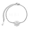 Tarnish Resistant 201 Stainless Steel Link Bracelets LS-STAS-T040-JN009-7-1