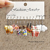 6 Styles Cute Miniature Dessert Food Resin Plastic Dangle Earrings Set FS-WGC6E73-01-3