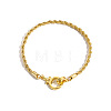 Brass Rope Chains Bracelets for Women FS-WGC8AF4-08-1