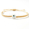 Bohemian Glass Bead Braided Bead Bracelets HV2776-10-1