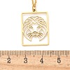 304 Stainless Steel Necklace LS-NJEW-D330-01G-05-3