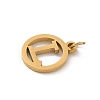 304 Stainless Steel Charms
with Jump Ring STAS-R001-02G-L-2