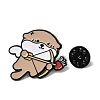 Bank Beaver Cupid Enamel Pins JEWB-K019-02A-EB-3