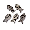 Natural Dalmatian Jasper Pendants G-G275-01A-1