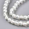 Baking Paint Transparent Glass Beads Strands DGLA-N011-6mm-01-3