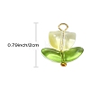 Handmade Lampwork Pendants PALLOY-YW028-01-3