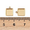 304 Stainless Steel Pendant Cabochon Settings STAS-A194-05I-G-3