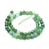 Natural Agate Beads G-J371-11-10mm-2