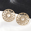 304 Stainless Steel Stud Earrings for Women EJEW-Z089-11G-2