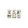 3 Sheets 3 Styles PVC Waterproof Decorative Stickers DIY-WH0404-142-8