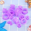 10 Pairs Silicone Ear Gauges WGCF9F6-22-1