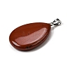 Natural Red Jasper Pendants G-F820-14P-14-2