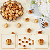 100Pcs Wood European Beads WOOD-PA0001-77-6