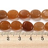 Natural Red Aventurine Beads Strands G-M420-D06-01-5