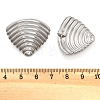 304 Stainless Steel Studs Earrings for Women EJEW-K306-22P-5