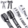 4 Rolls 4 Styles Polyester Ribbons OCOR-WH0077-132-1