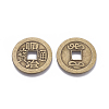 Tibetan Style Alloy Chinese Coin Pendants PALLOY-WH0060-01D-NF-2