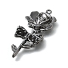 Alloy Enamel Gothic Style Pendants PALLOY-R157-06B-02B-2