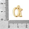 Brass Micro Pave Cubic Zirconia Charms KK-P340-24G-10-3