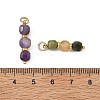Natural Mixed Gemstone Pendants PALLOY-JF05780-3