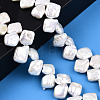 Baroque Natural Nucleated Pearl Keshi Pearl Beads Strands PEAR-S020-K10-2-2