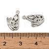 Brass Micro Pave Cubic Zirconia Pendants LS-ZIRC-P113-02P-1-3