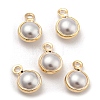 ABS Plastic Imitation Pearl Charms FIND-C039-02B-1