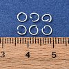Brass Open Jump Rings KK-G604-08S-19-3