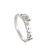 Word Blessed Titanium Steel Finger Rings for Women WG5CA7C-02-2