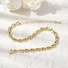 Brass Link Chain Bracelest for Women BJEW-K298-06G-1
