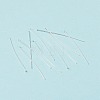 Brass Flat Head Pins X-KK-WH0058-03D-S-4