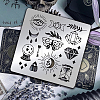 Magic Theme Stainless Steel Stencil Template DIY-WH0279-094-4