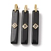 Natural Obsidian Pendants GG-CBA51ED-01G-04-1