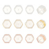 30Pcs 3 Colors Silicone Ear Nuts SIL-AR0001-07-1