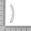 304 Stainless Steel Curved Tube Beads STAS-M071-03G-P-4