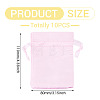 10Pcs Brocade Good Luck Fortune Drawstring Gift Blessing Bags PAAG-TADJ0001-01E-3