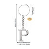 Alloy Keychains KEYC-TADJ0001-11P-3