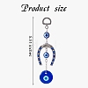 Horse Shoe Pendant Decorations X1-HJEW-H058-04-2