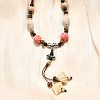 Ethnic Style Alloy & Porcelain Ceramic Beads Pendant Tassel Y Necklaces NJEW-D308-03A-4
