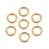 Ion Plating(IP) 304 Stainless Steel Closed Jump Rings STAS-G393-06G-06-1
