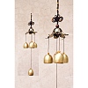 Alloy Wind Chimes Hanging Ornaments with Bell WICH-PW0002-01F-1