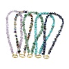 Natural & Synthetic Mixed Gemstone Chip Beaded Necklaces NJEW-JN06275-2