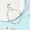 304 Stainless Steel Oval Link Chain Bracelets for Women BJEW-JB14165-1
