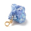 Natural Crystal Agate Pendants PALLOY-JF01366-03-4