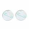 Transparent Resin Pendants RESI-N030-005D-2