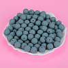 Round Silicone Focal Beads SI-JX0046A-103-3