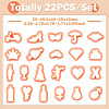 Plastic Molds DIY-TAC0032-28-4