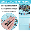   1400Pcs 7 Colors Glass Bugle Beads SEED-PH0002-14-4