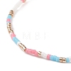 Glass Seed Beads Stretch Bracelet Sets BJEW-JB08955-8