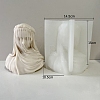 Greek Goddess Food Grade Silicone Bust Portrait Candle Molds PW-WG93932-02-1